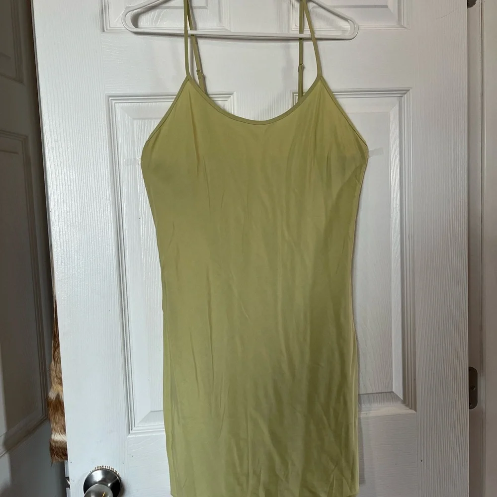 Women’s Light Green Knit Dress - Picture 2 of 7